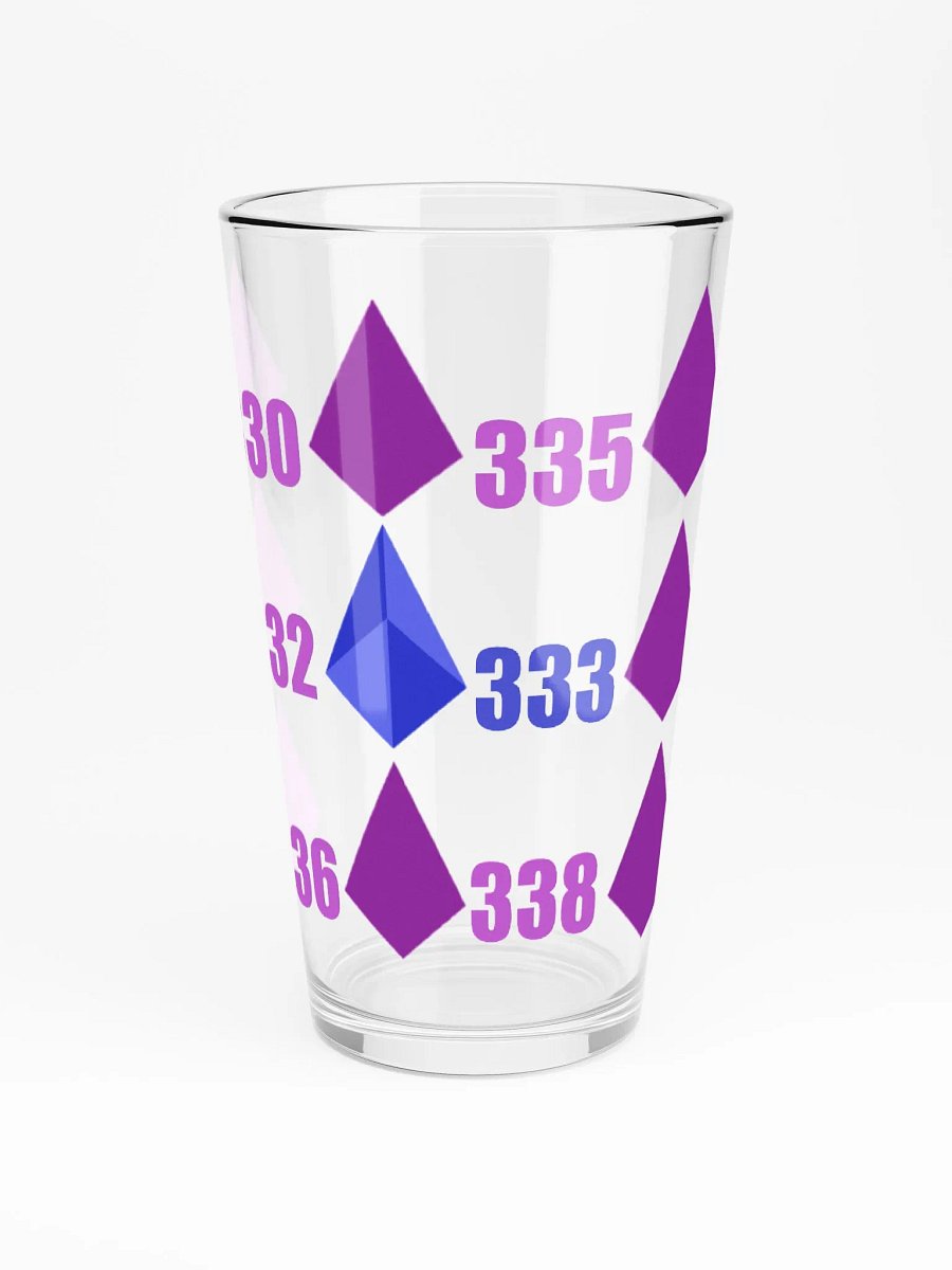 Peacock Bit Hunt Pint Glass product image (3)