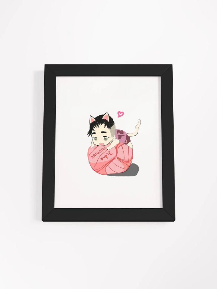 Love Arigato Neko Volleyball Poster product image (9)