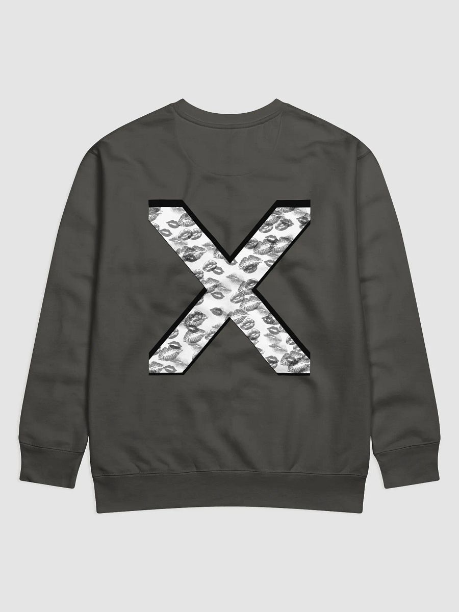 White X Black Lipstick Kisses Crewneck product image (21)
