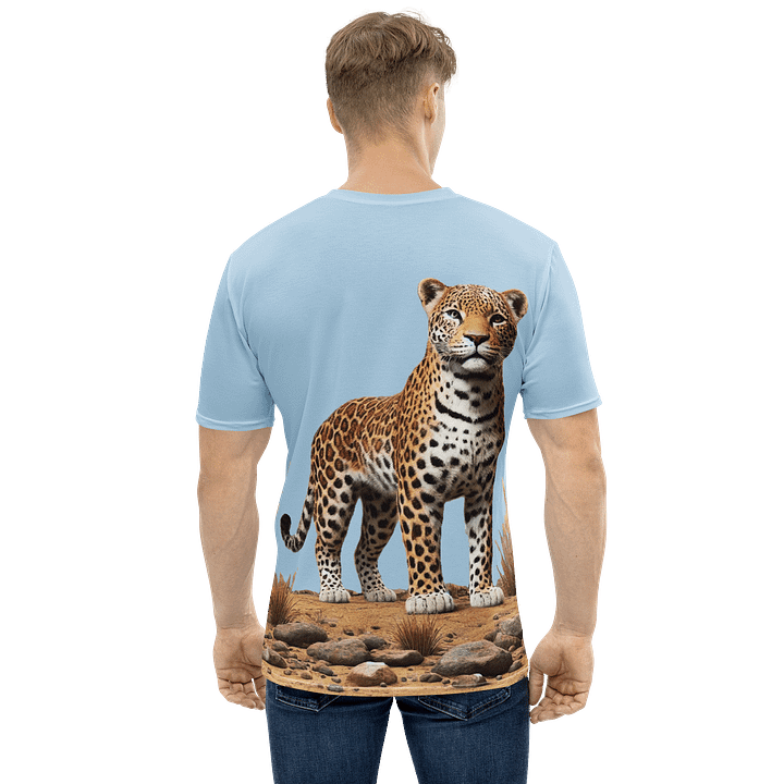 Wild Leopard All-Over Print Tee product image (2)