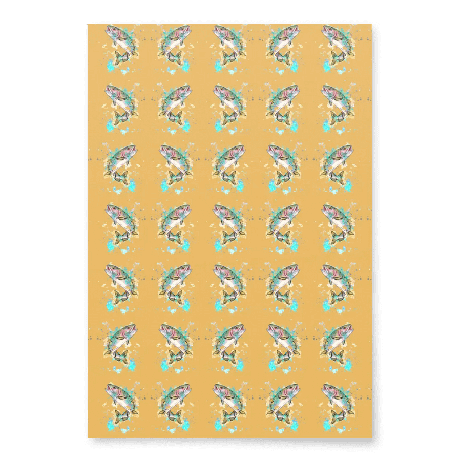 Rainbow Trout Wrapping Paper product image (6)