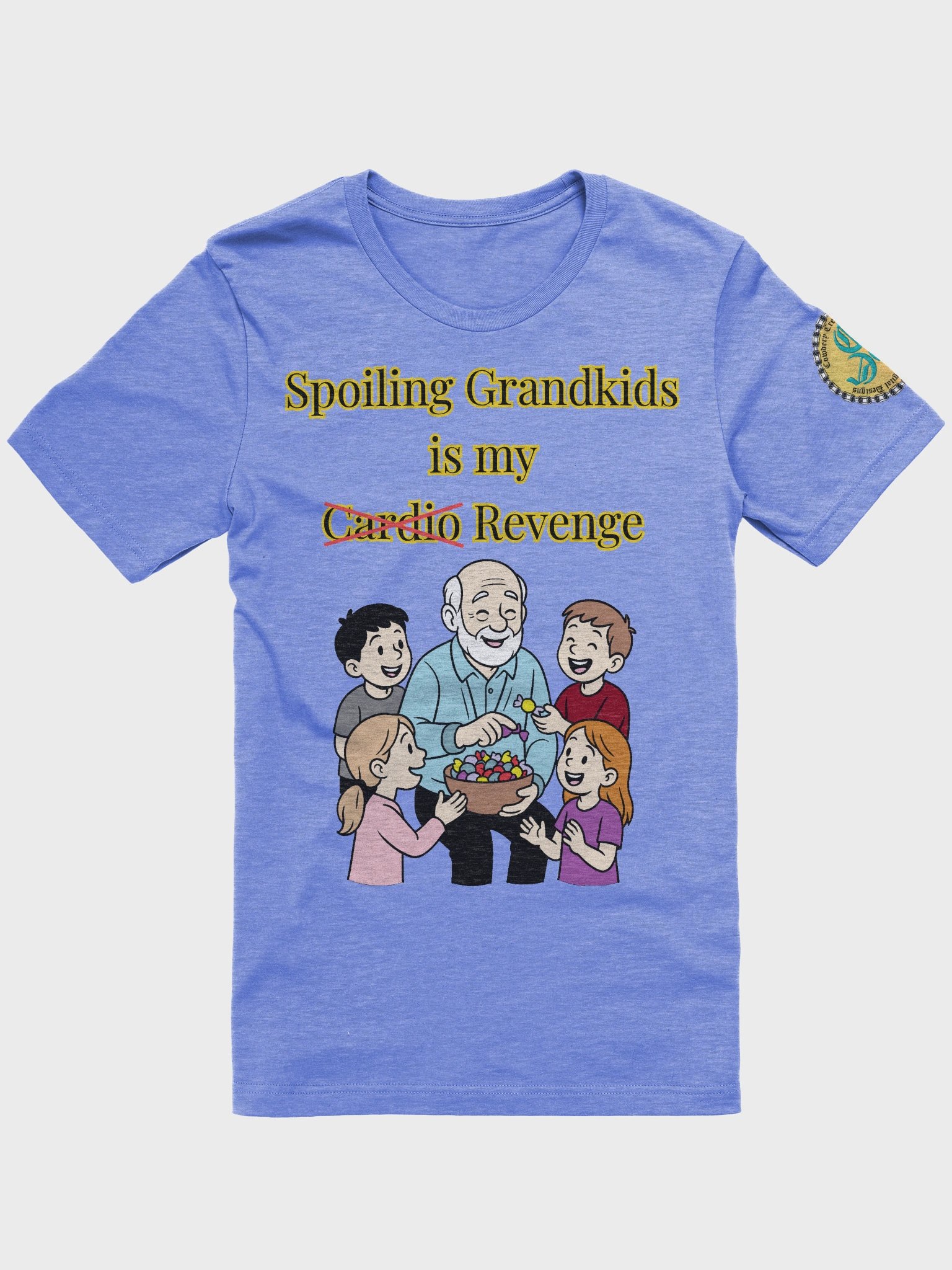 Spoiling Grandkids is my Cardio (Male) Bella+Canvas Supersoft T-Shirt Colors (5) product image (8)