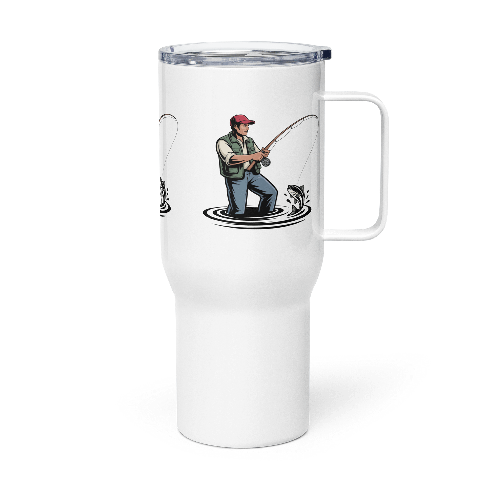 Tranquil Fishing Expedition Travel Mug product image (5)