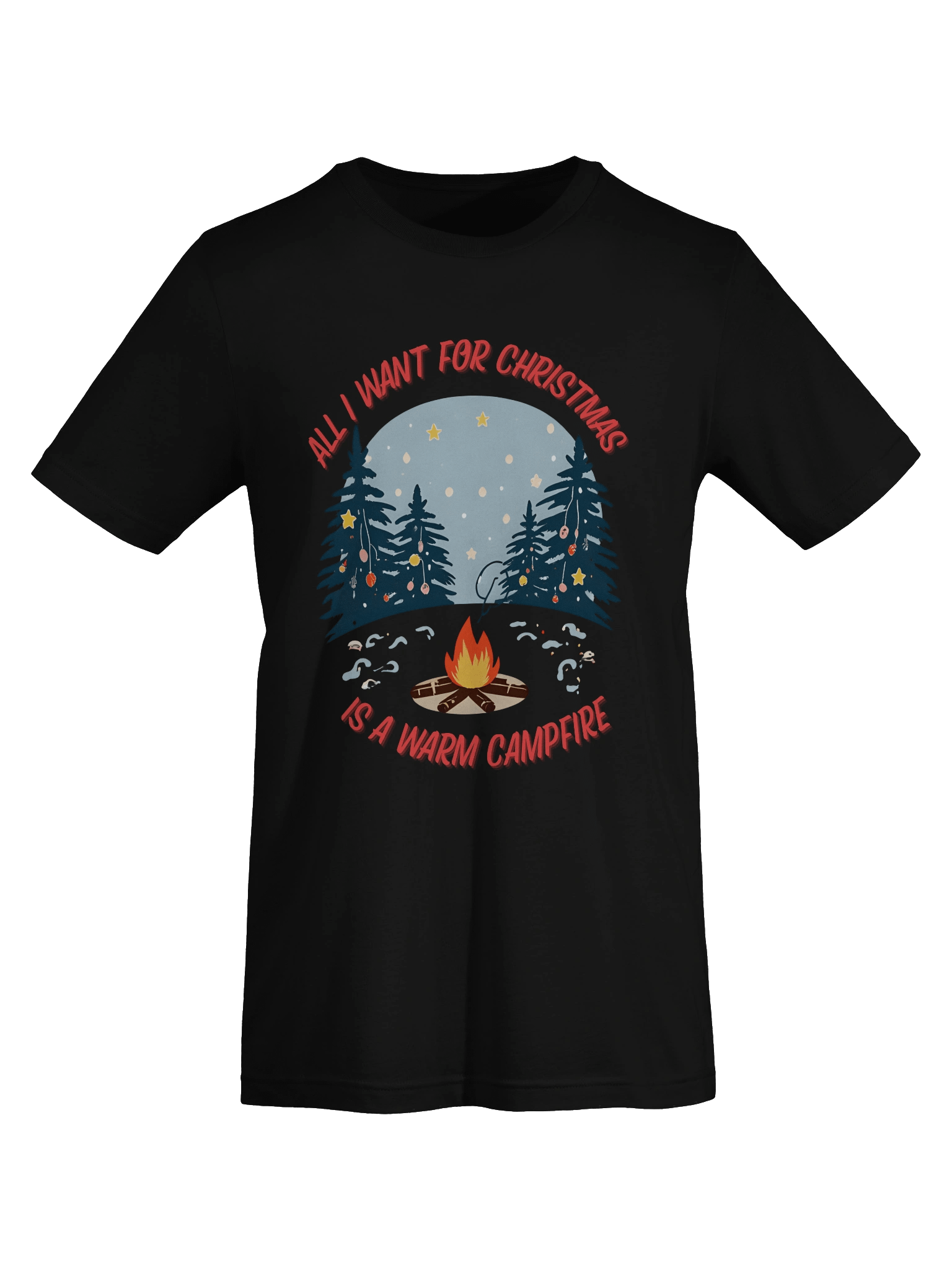 ALL I WANT FOR CHRISTMAS IS A WARM CAMPFIRE SHIRT product image (39)