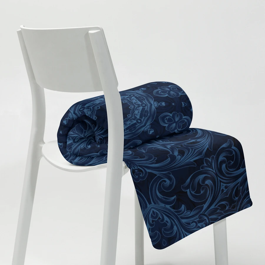 Blue Kaleidoscope Throw Blanket product image (20)