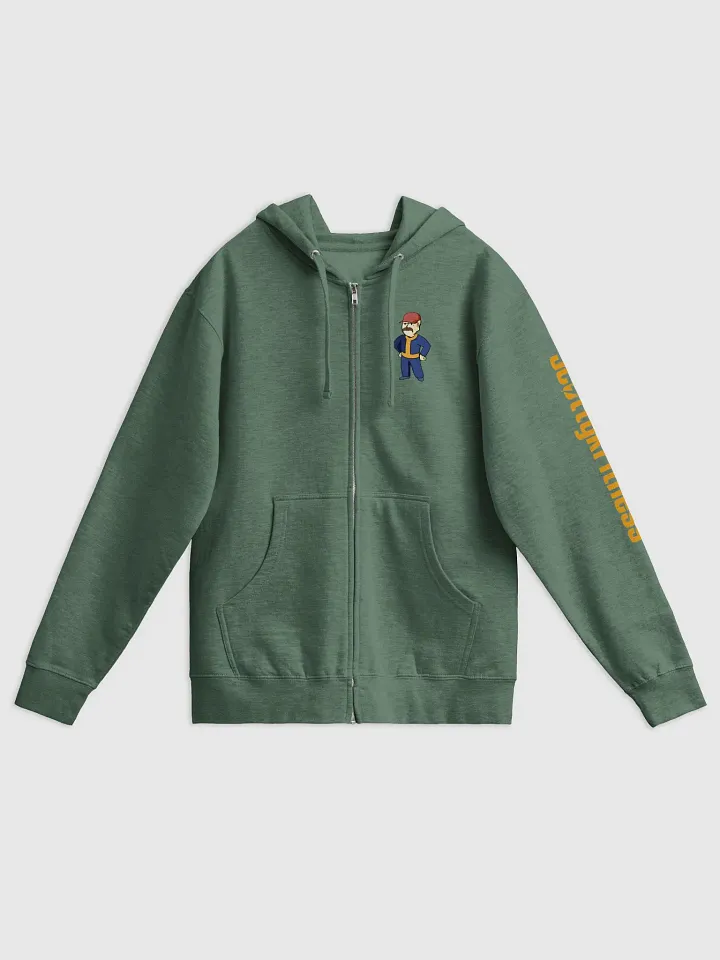 Angry Scotty Zip Up Hoodie product image (2)