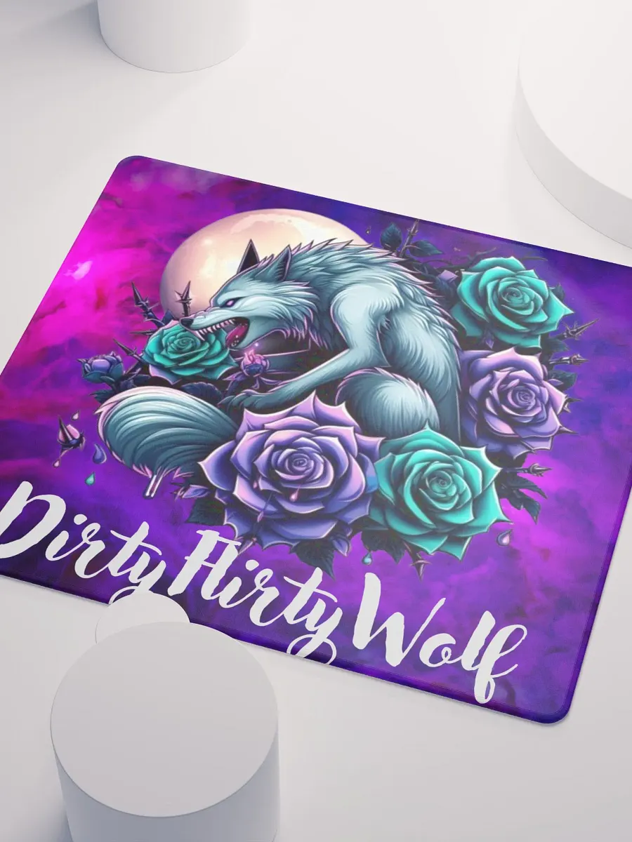 Mystical Wolf Protector Gaming Mouse Pad product image (6)