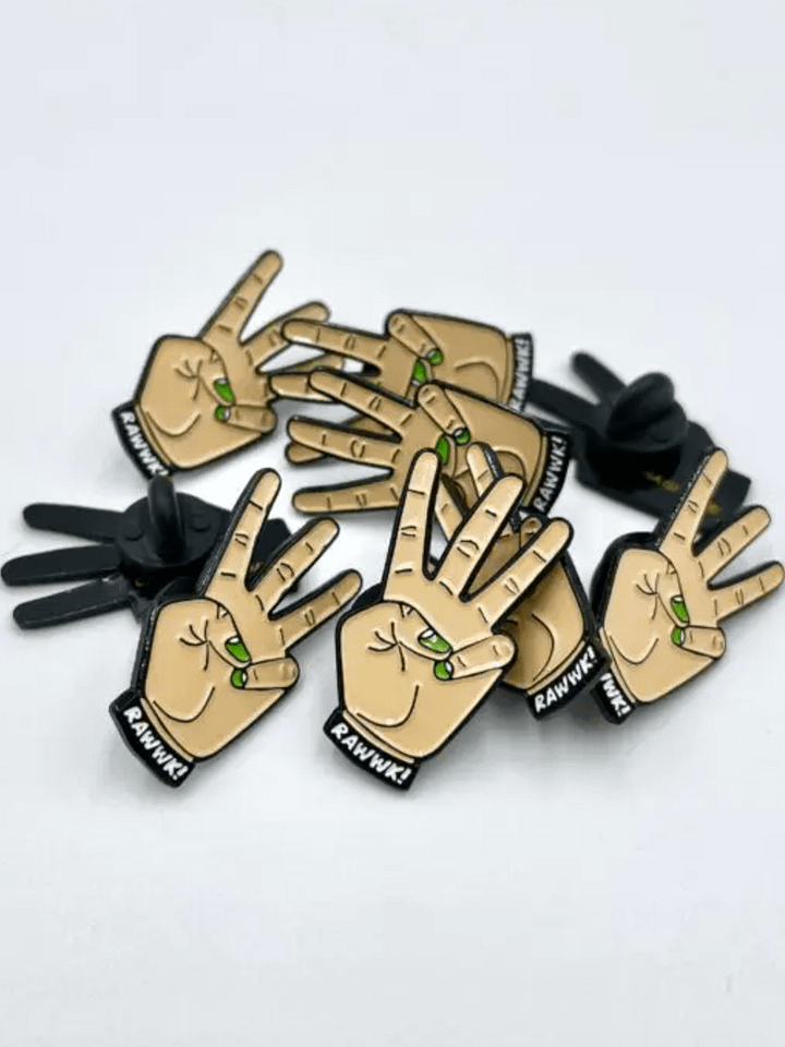 Rawwk Fingers Pin product image (1)