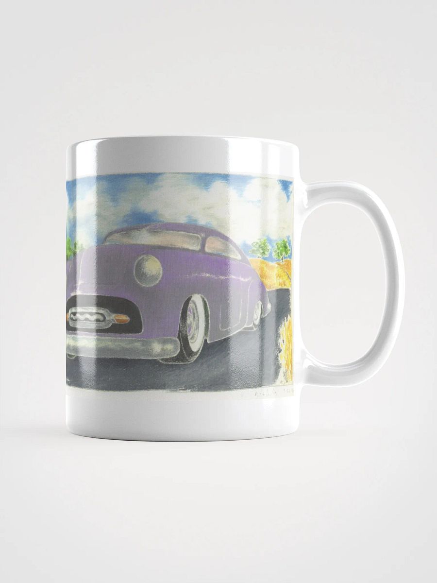Two Cars White Glossy Mug product image (2)