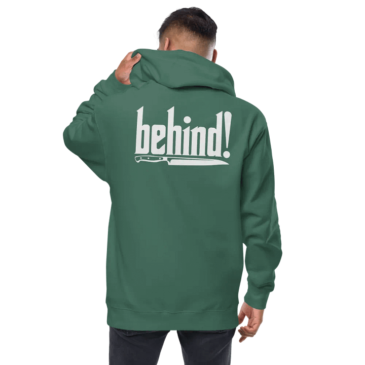 Knifes - Behind Fleece Zip Hoodie mixed product image (1)