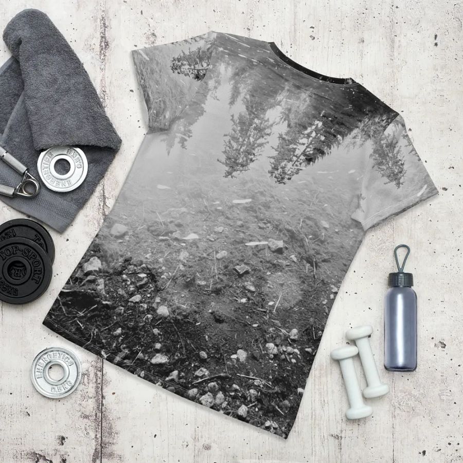 Take a mental break and recharge your batteries. Women's athletic T-shirt. product image (7)