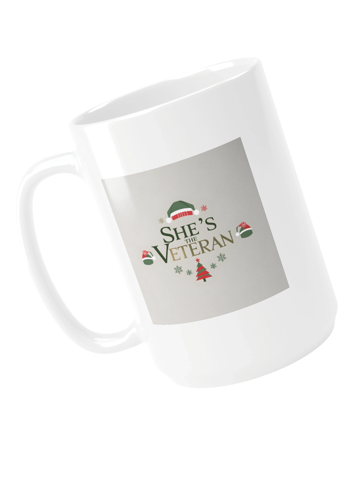 She’s The Veteran Glossy Holiday Mug product image (2)