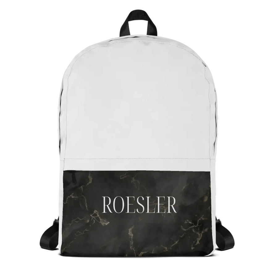 Marble Elegance All-Over Print Backpack product image (7)