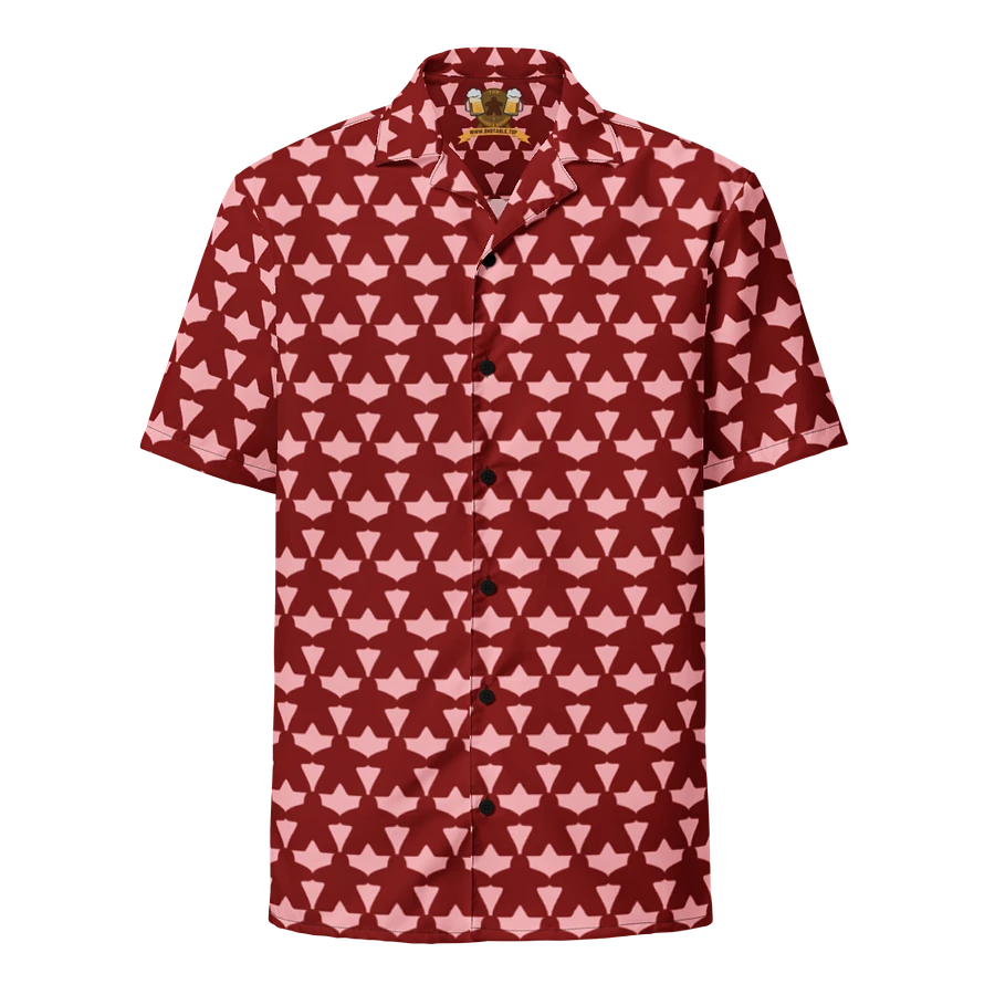 Meeple Hawaiian Shirt (Red) product image (2)