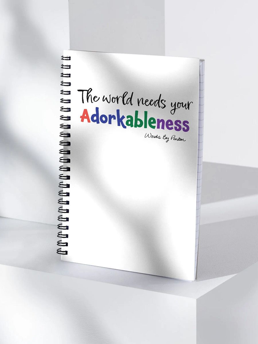 Adorkableness Notebook product image (4)
