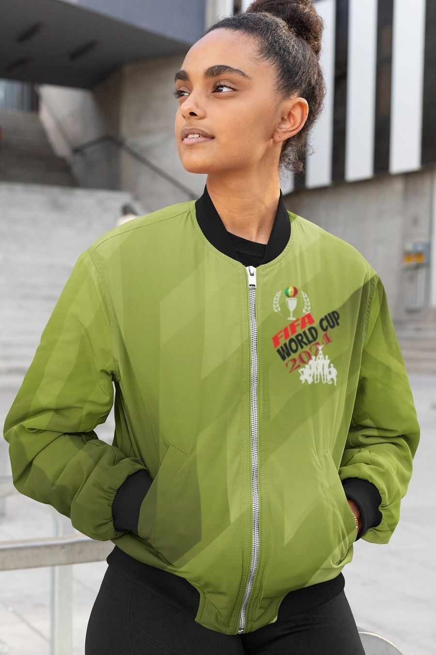 Fifa World Cup 2024 Spain All Over Print Jacket product image (1)