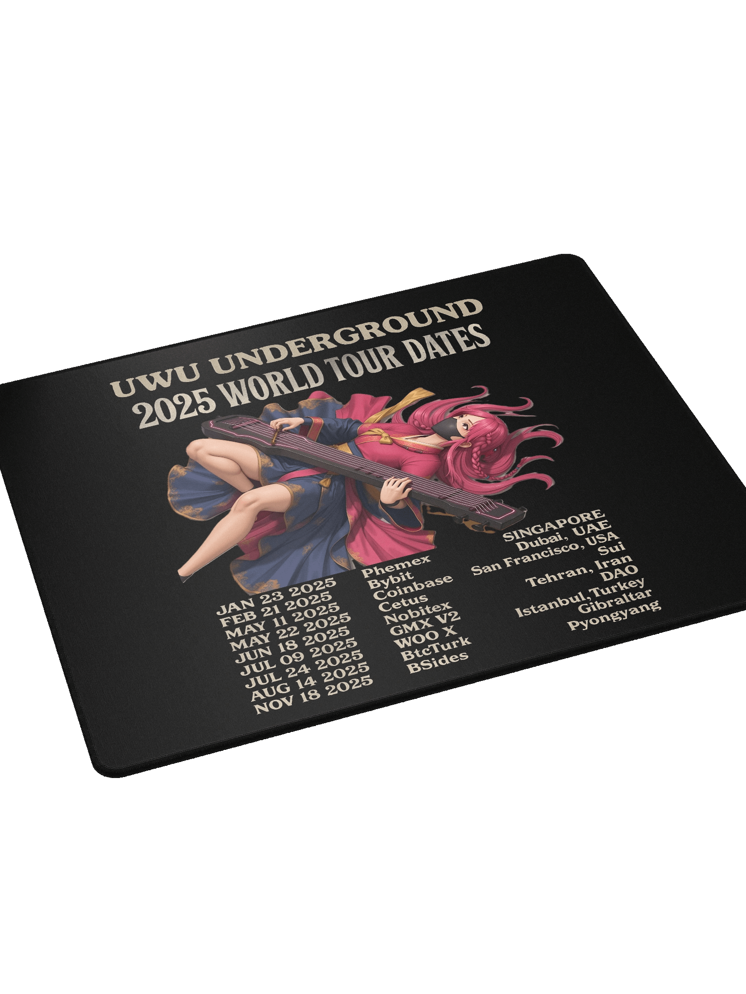 UwU World Tour - Yuki - Ltd Edition - 2025 - Mouse Pad 2 product image (4)