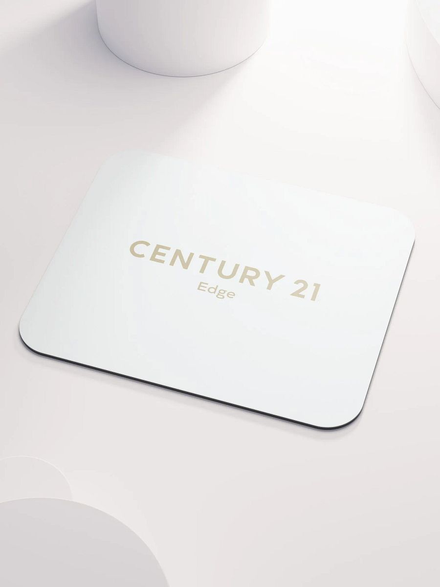Mousepad - White with Gold Wordmark product image (3)