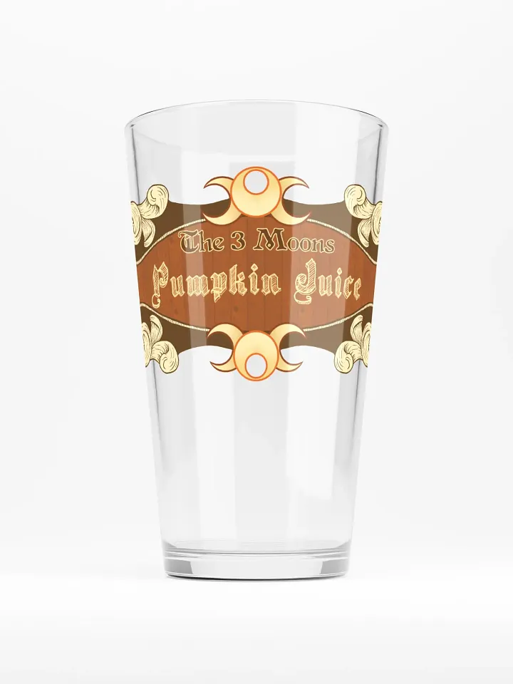 The 3 Moons Pumpkin Juice Pint Glass product image (1)