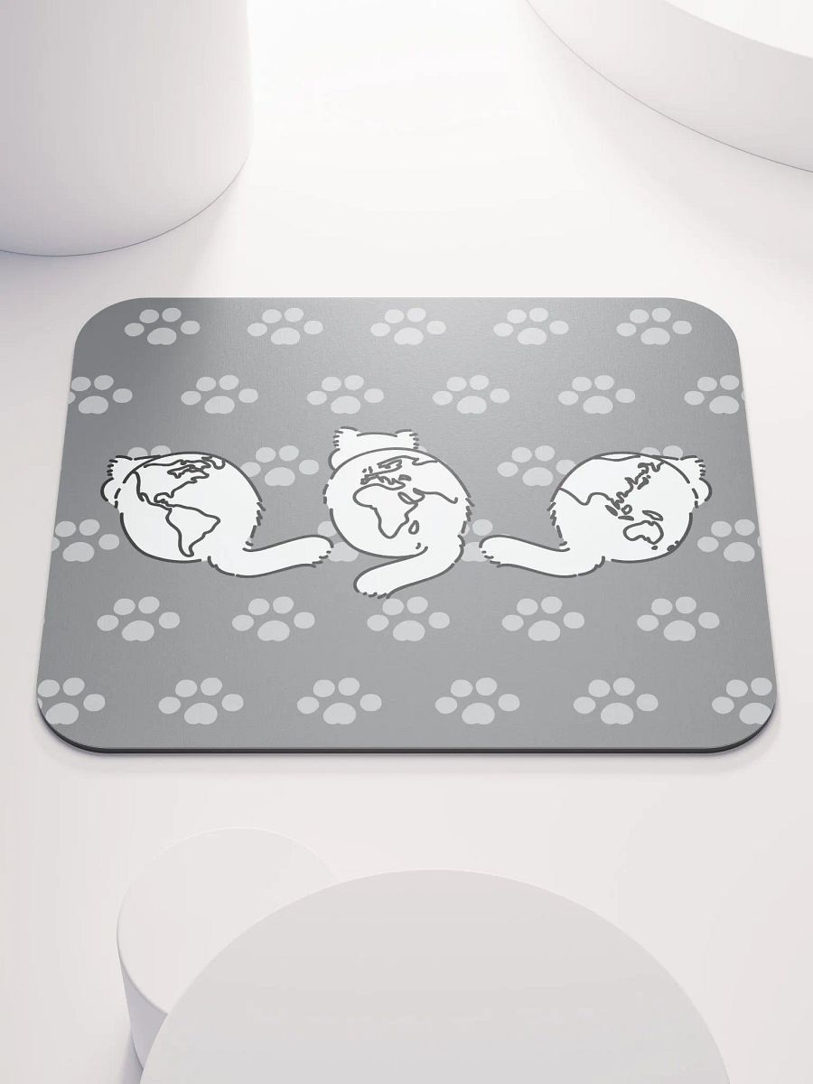 Planet Manul Trio - Mousepad product image (1)