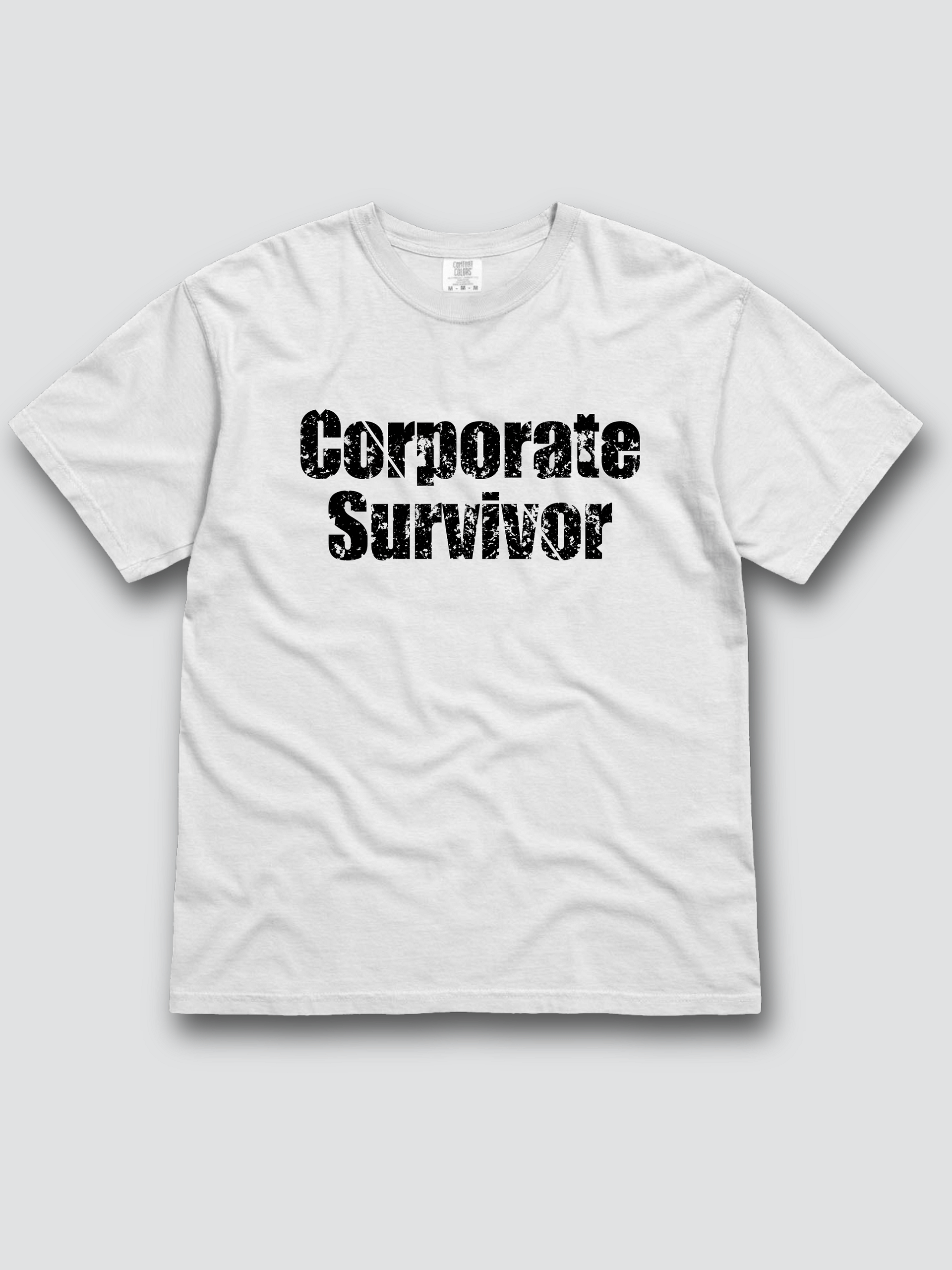 Corporate Survivor White T-shirt product image (1)