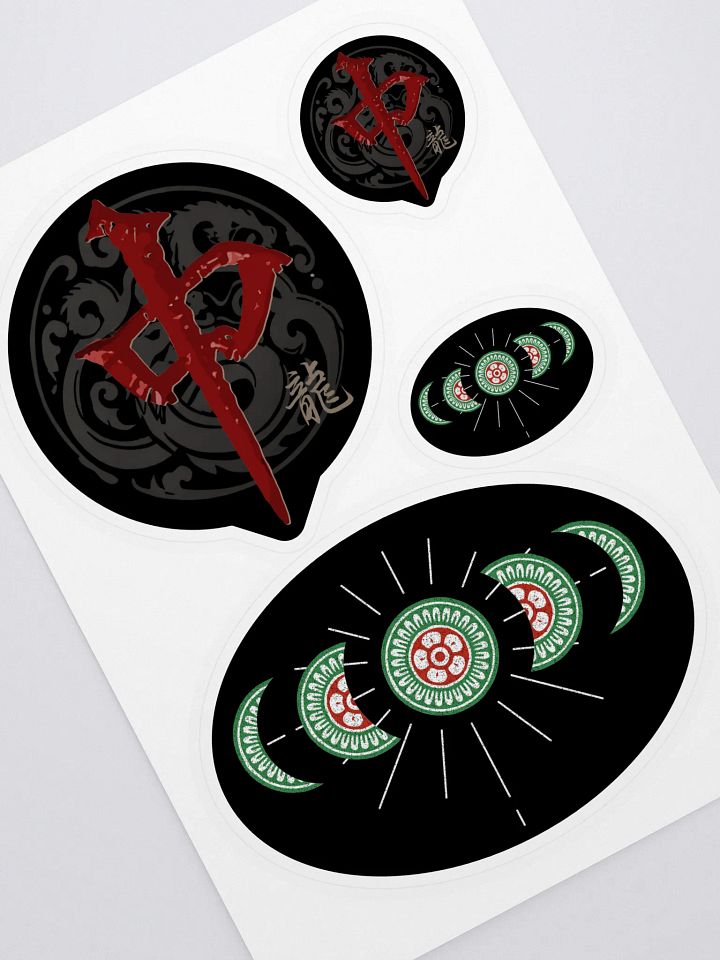 Mahjong Kiss Cut Sticker Sheet for Board Gamers product image (1)