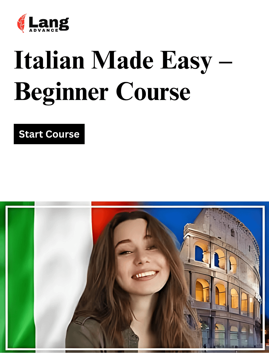 Complete Italian Course: Learn Italian for Beginners product image (1)