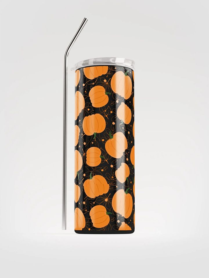 Festive Pumpkin Stainless Steel Tumbler product image (1)