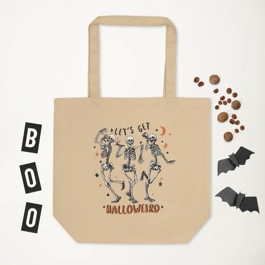 Let's Get Halloweird Tote Bag product image (5)