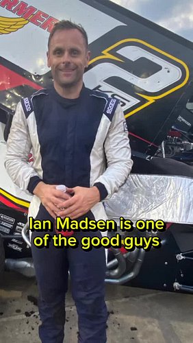 From getting his autograph as a youngster to now receiving driving coaching from him, @jack.anderson777 explains why @madseni...
