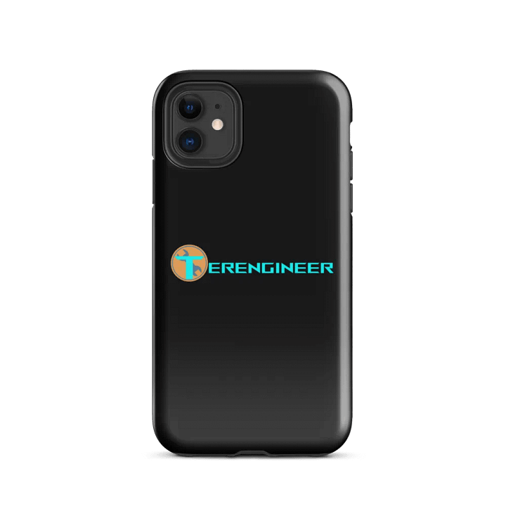 Terengineer Font Tough iPhone Case (Black) product image (47)