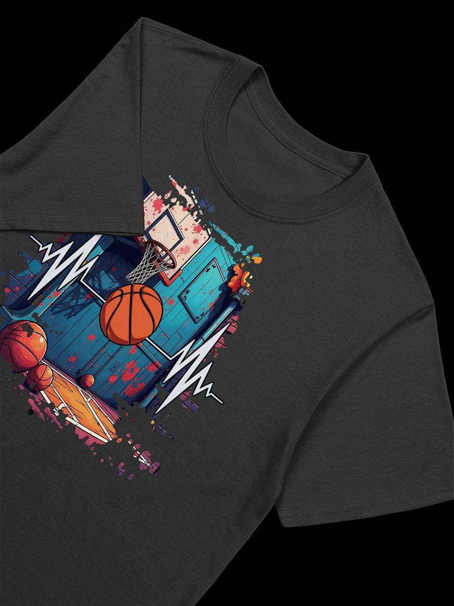 Basketball Heartbeat-Urban Street Art Design T-Shirt product image (17)