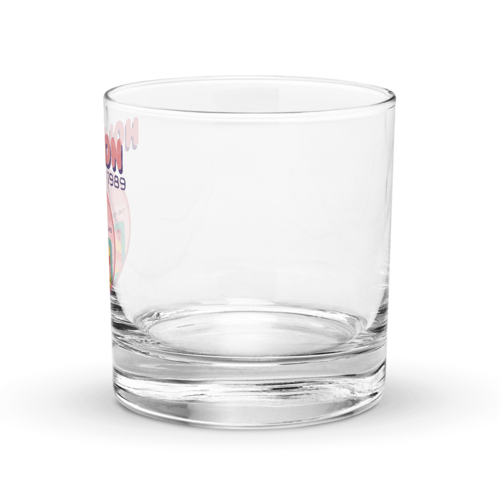 Vintage HoleCon rocks glass product image (4)