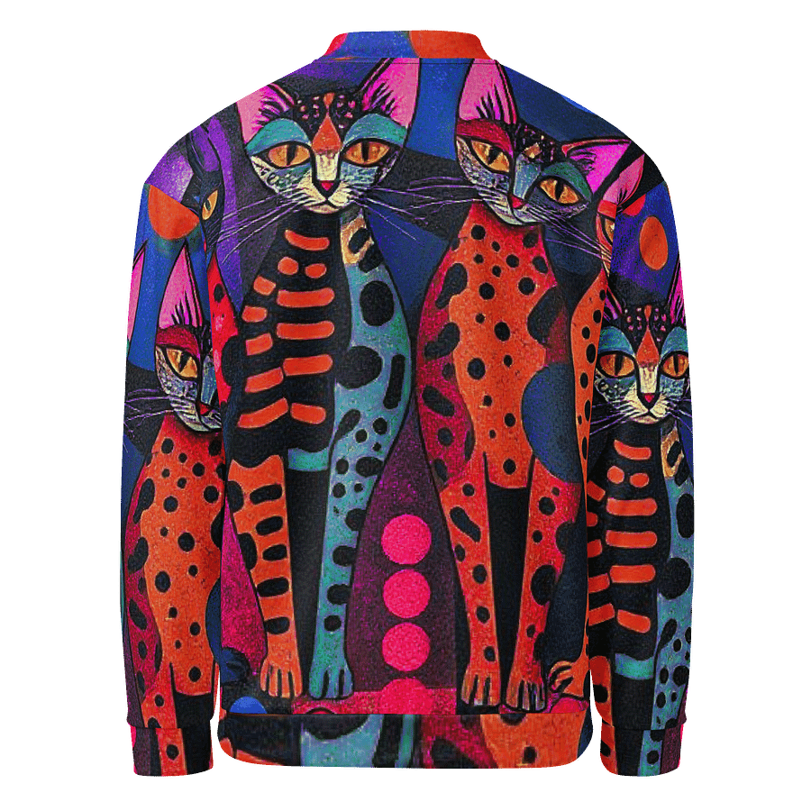 Red Cats Bomber Jacket product image (2)