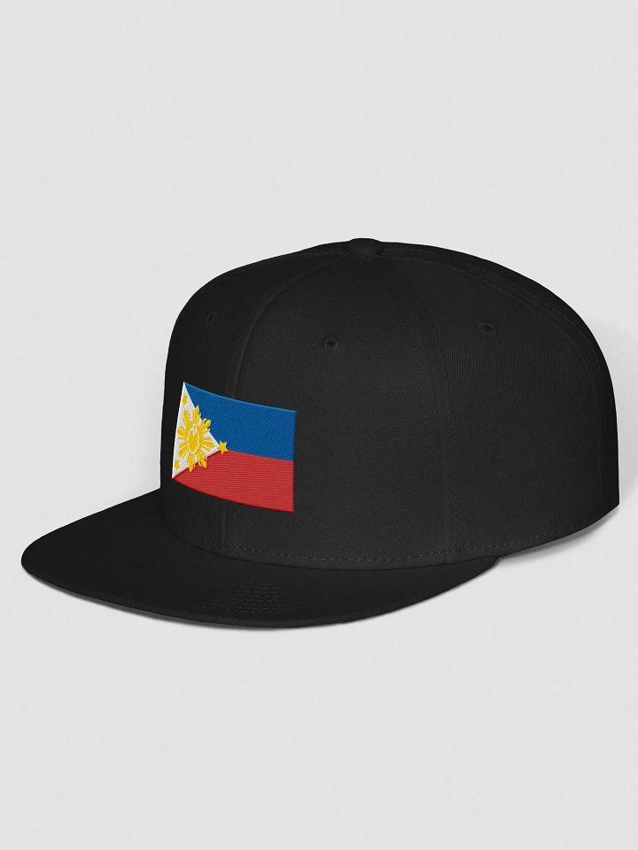 Filipino Flag & Head in the Sun Snapback Cap product image (5)