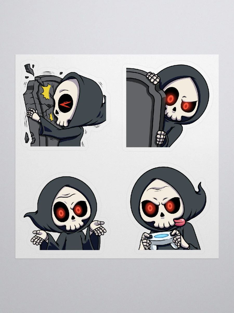 4-Pack Large Todd Emote Stickers - Pack #5 product image (1)