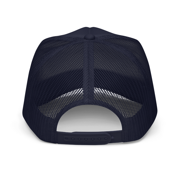 Lucky Pineapple Films Logo Embroidered Navy Blue Trucker Hat product image (2)