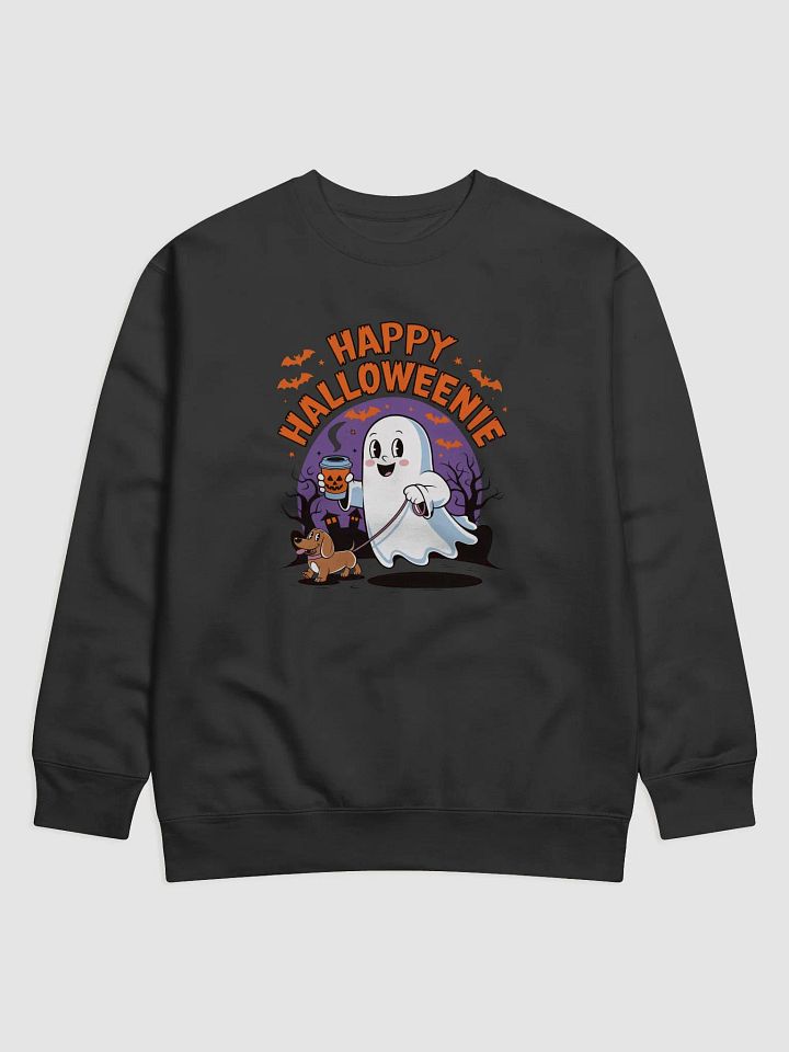 Happy Halloweenie Dachshund Sweatshirt product image (1)