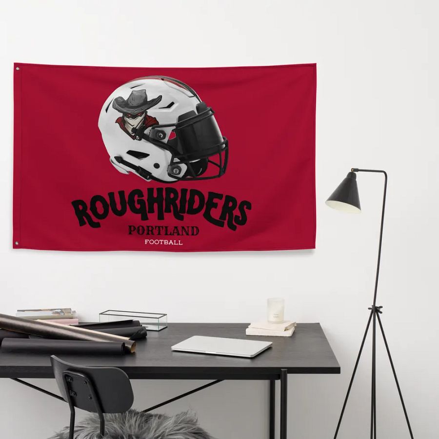 Portland Roughriders Team Flag product image (9)