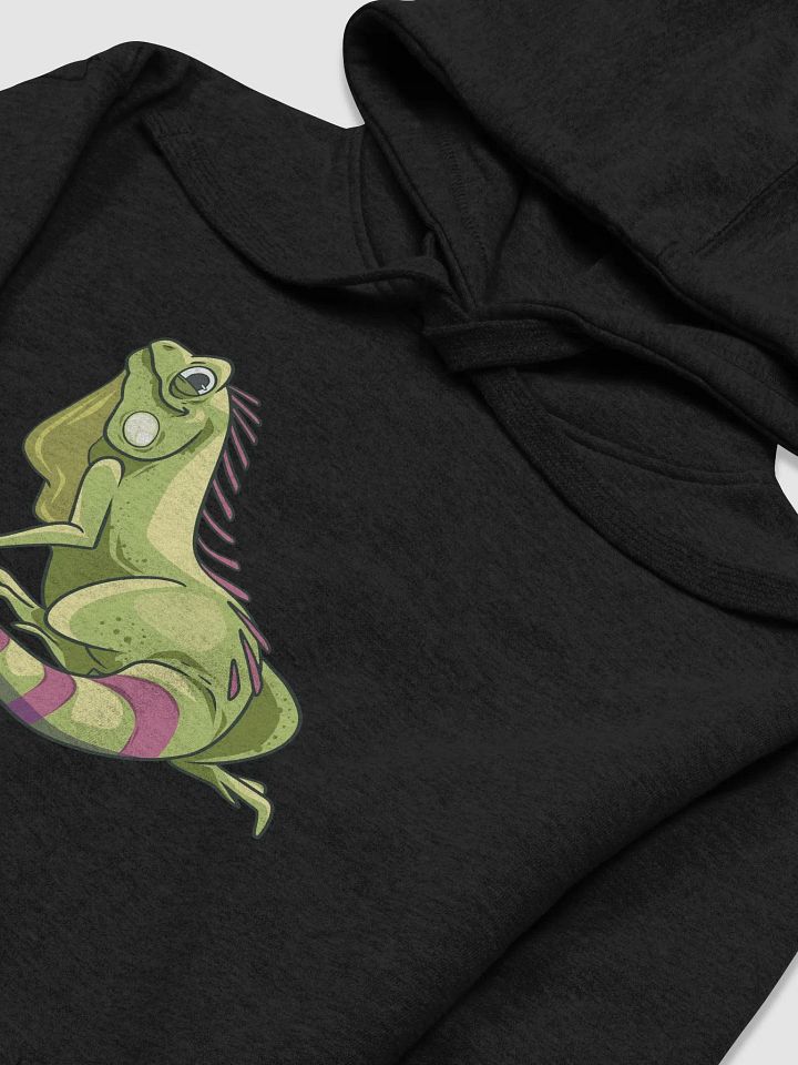 Stylized Green Iguana Premium Hoodie product image (2)
