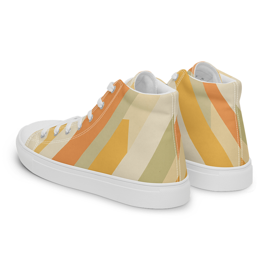 Sunset Stripes Women's High Tops product image (5)