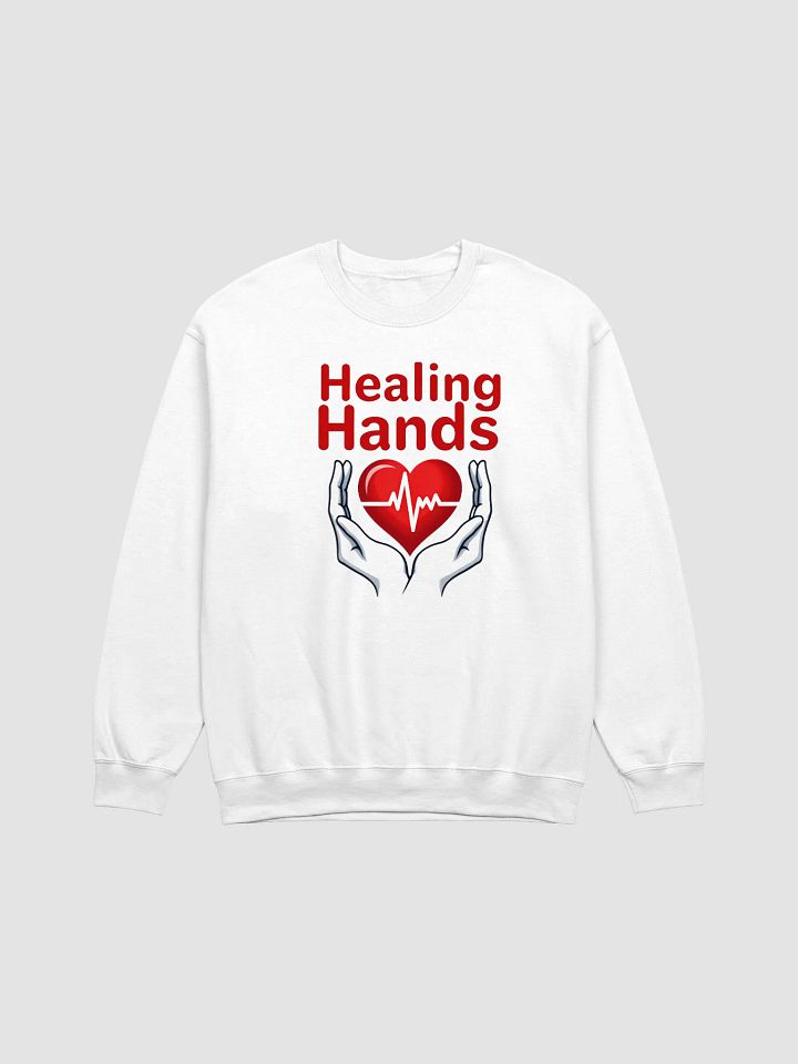Healing Hands Heartbeat Crewneck product image (1)