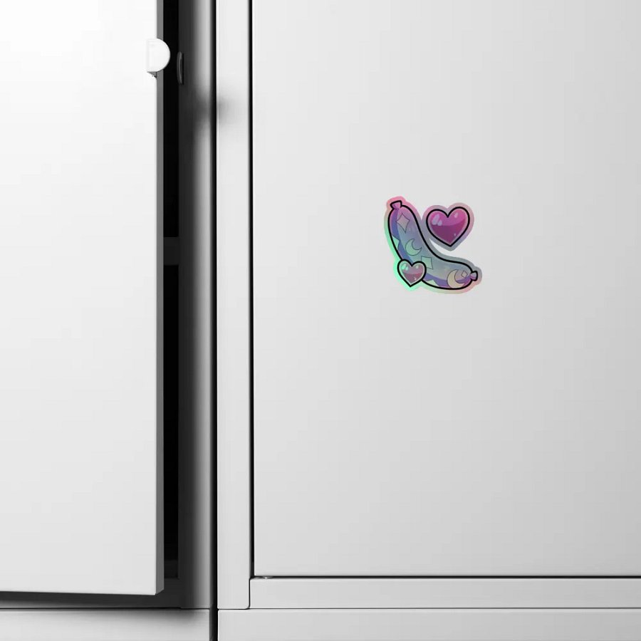 Moon Sausage Holo-sticker product image (6)