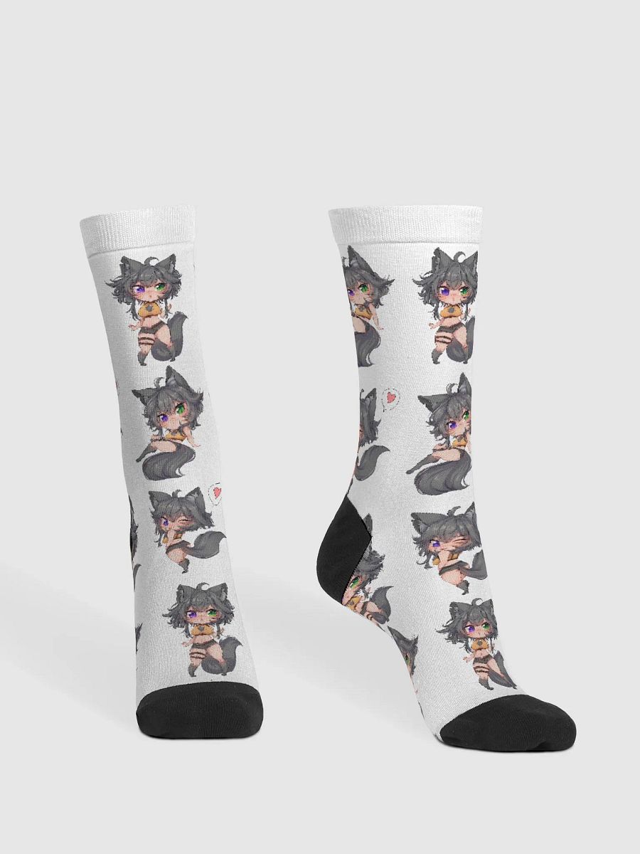 WolfcatRisi Chibis Crew Socks product image (4)