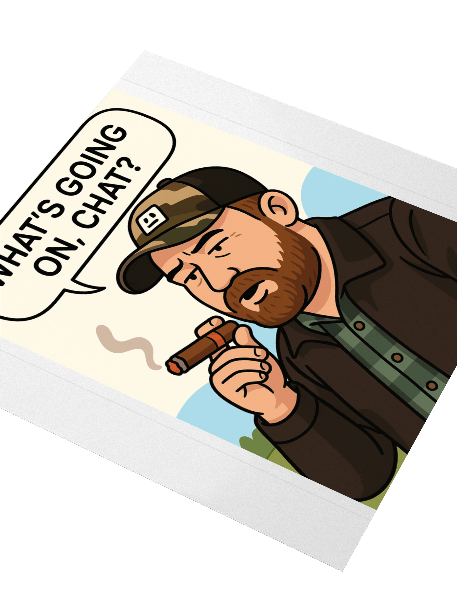 Bearded Chat Sticker Set product image (6)