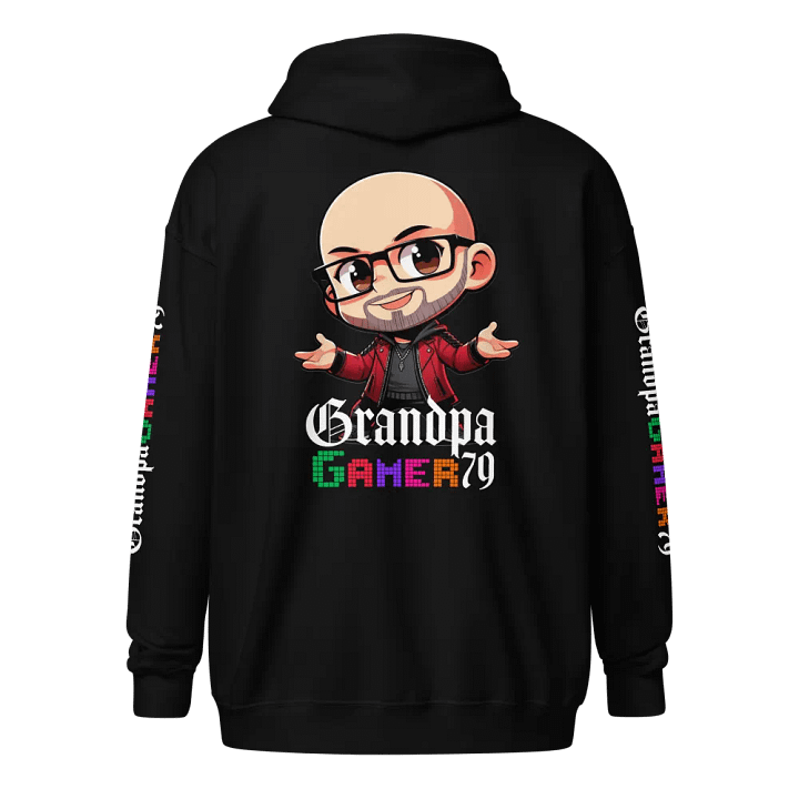 Grandpa Multi-Sided Zip Hoodie product image (5)