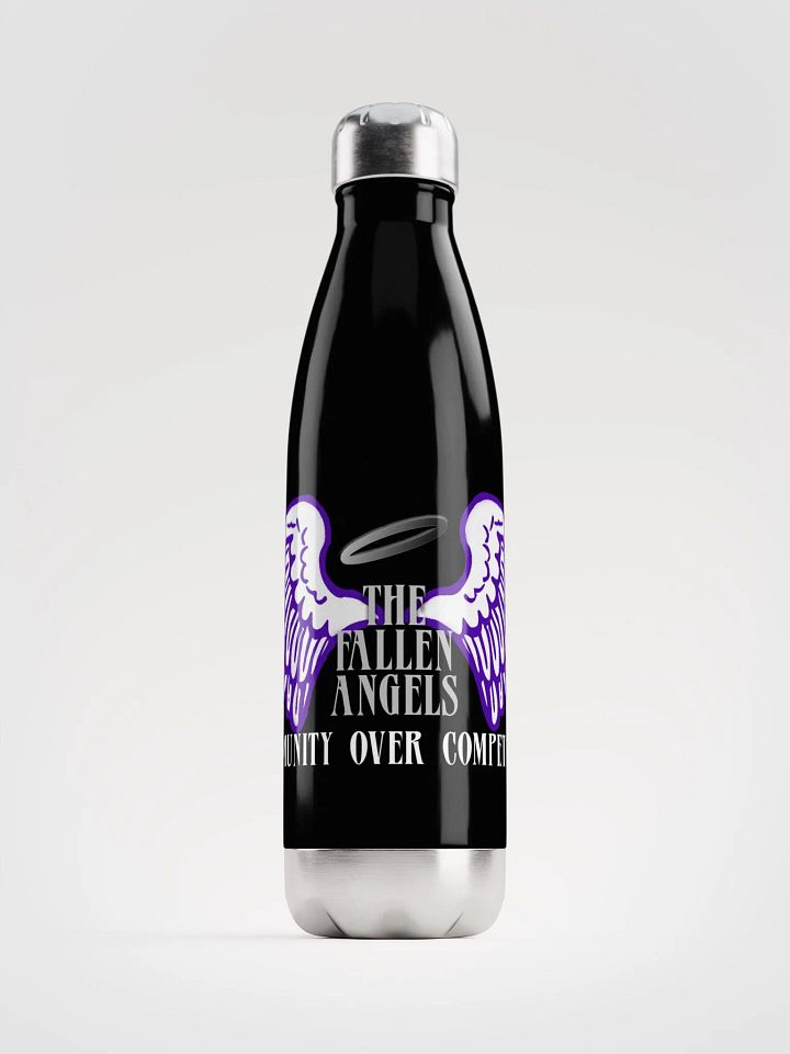 Fallen Angel Stainless Steel Water Bottle Black product image (1)