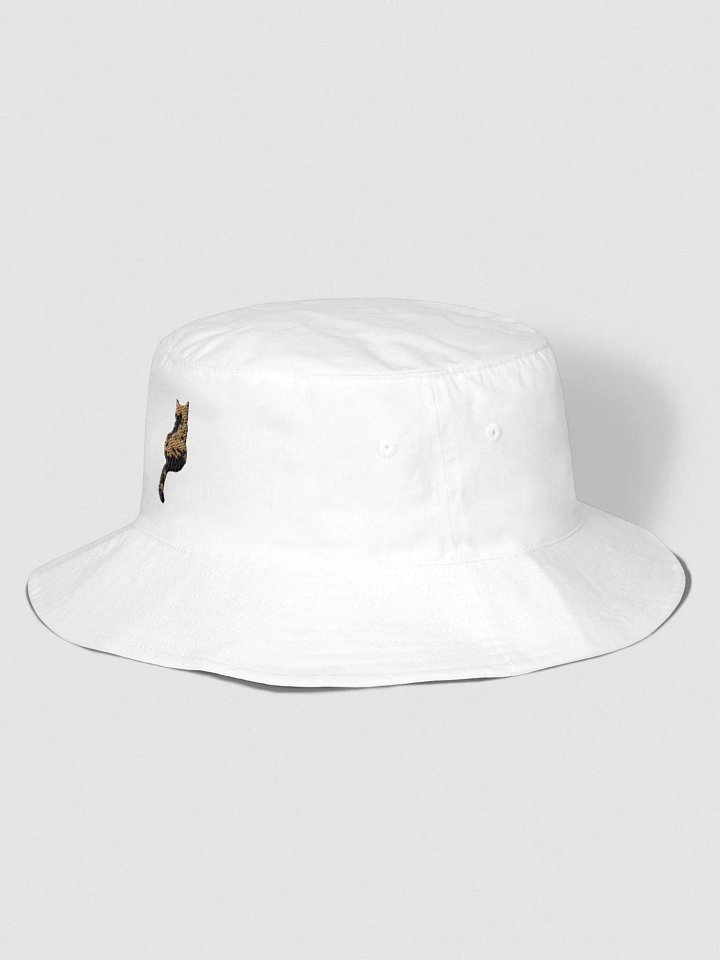 Cat Scoliosis Colored Threads Bucket Hat product image (2)