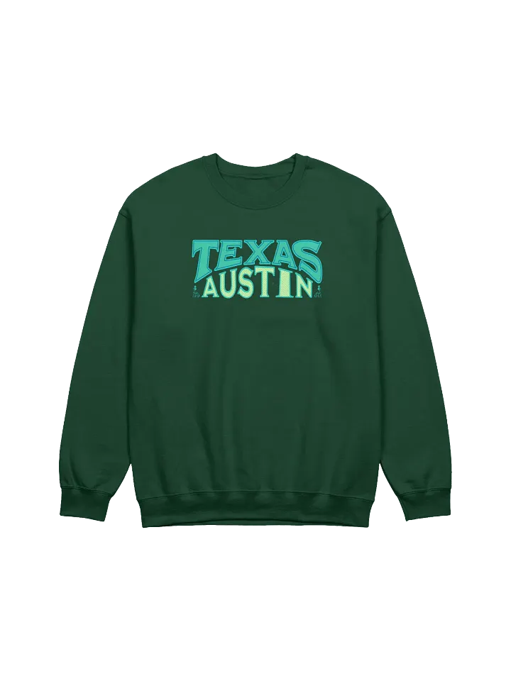 Texas Austin Vibes Unisex Crewneck Sweatshirt product image (1)