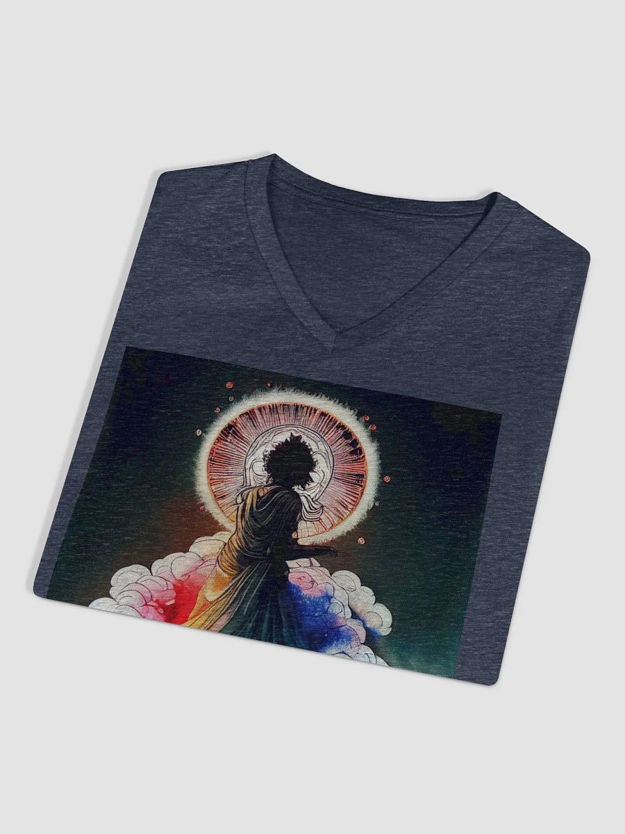 Sophisticated Comfort: Women's Relaxed V-Neck T-Shirt product image (3)